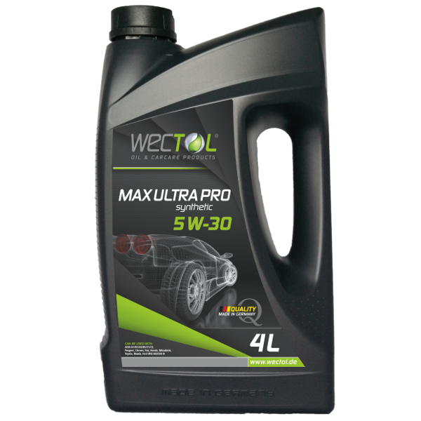 Wectol Motoröl 5W30 Max Ultra LL 5W-30 C3 / 20 Liter