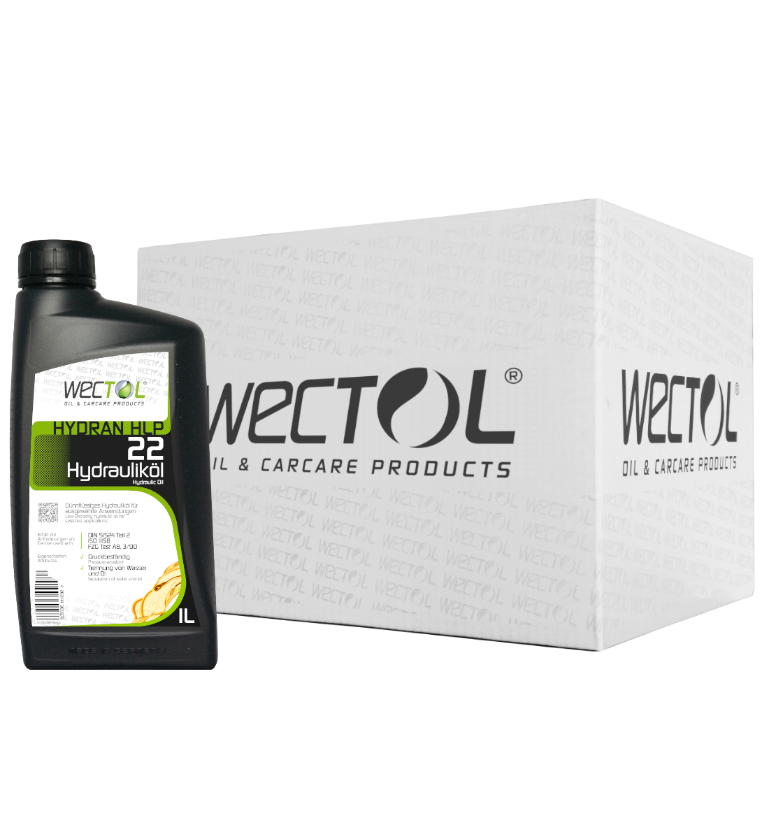 Wectol Hydrauliköl Hydran HLP 22 12 x 1 Liter